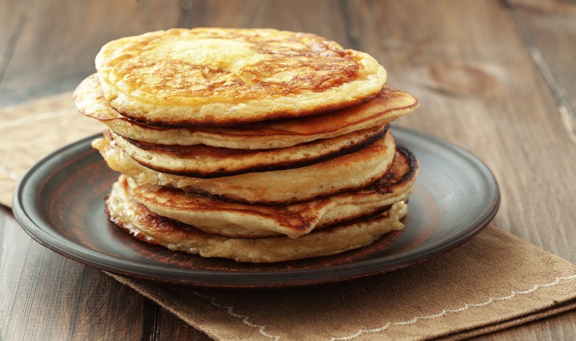 Pancakes με καρότο και παρμεζάνα