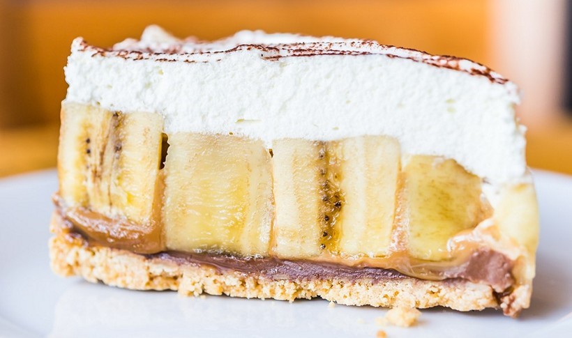 Γλυκό ψυγείου μπανόφι (banoffee pie)