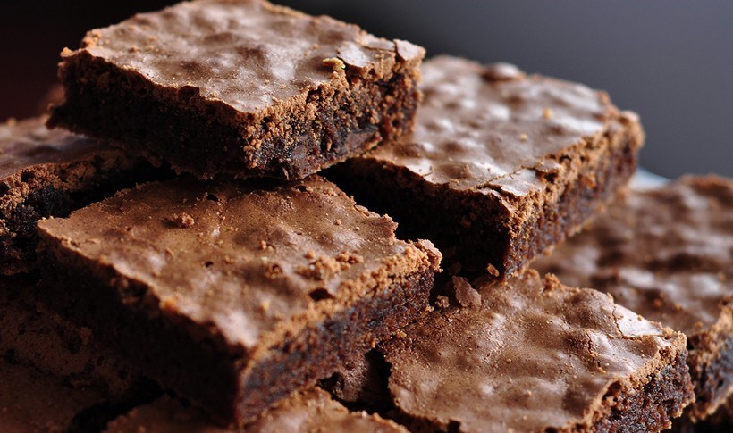 Νηστίσιμα brownies με σοκολάτα και ταχίνι